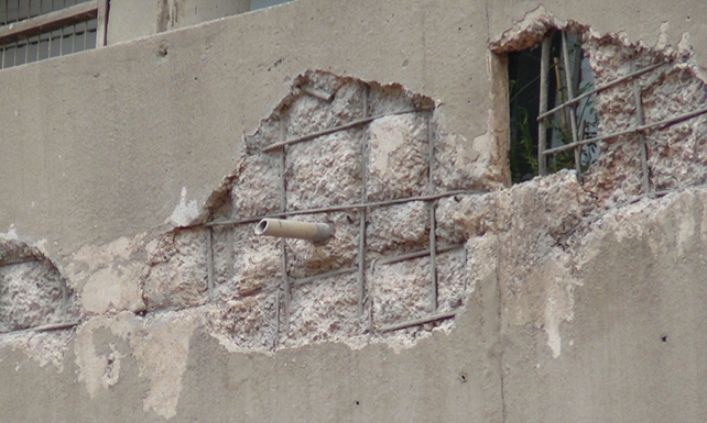 Rehabilitación de fachadas en calle Felipe de Paz (Barcelona)